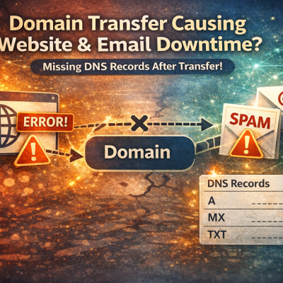 課題：自社ドメインを操作したらホームページやメールが利用できなくなってしまった - 株式会社 アルフォ - 実例紹介