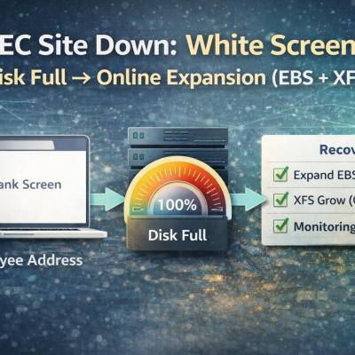 課題：ECシステムが突然白画面になって動かなくなった（ストレージ不足） - 株式会社 アルフォ - 実例紹介