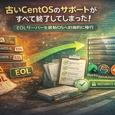 課題：古いCentOSを利用してるサーバーがあるが全てがEOLを過ぎてしまっている - 株式会社 アルフォ - 実例紹介