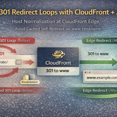 課題： ALB + CloudFront 構成において、特定ホスト名へのアクセス時、CloudFront のキャッシュ有効期間中だけ 301 リダイレクトループが発生していた。 - 株式会社 アルフォ - 実例紹介
